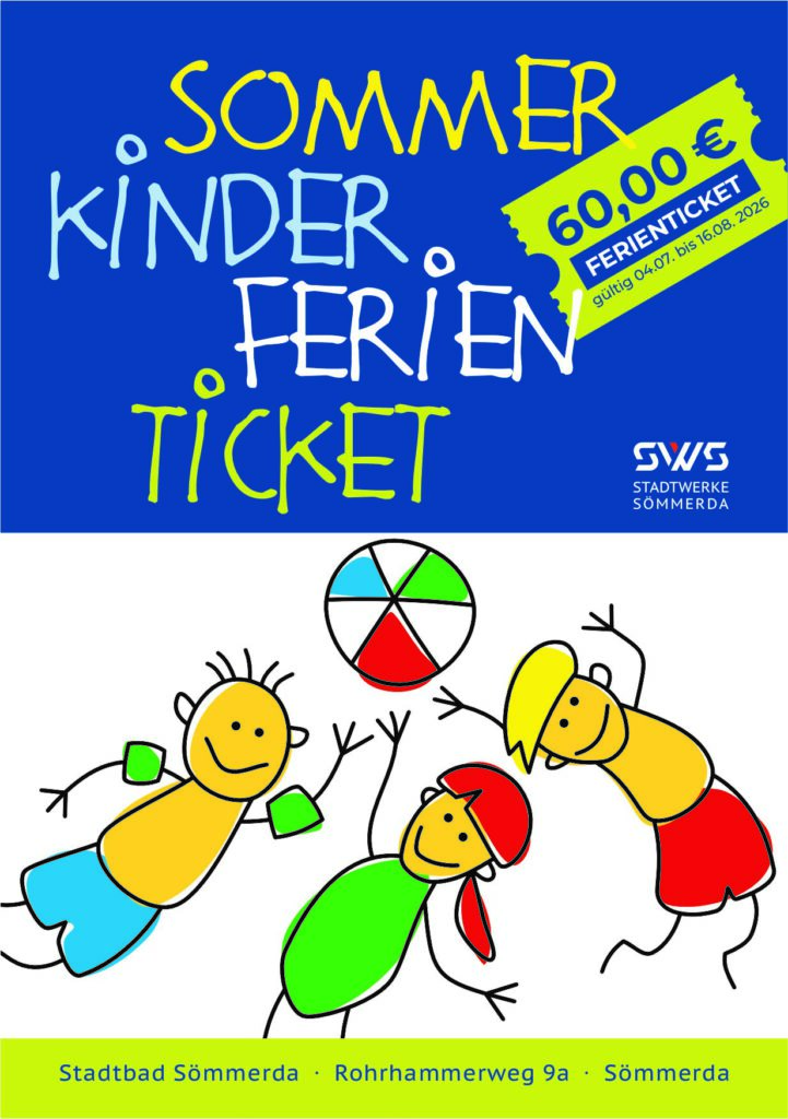 Sommerkinderferienticket vom 4. Juli bis 16. August 2026 für 60 Euro