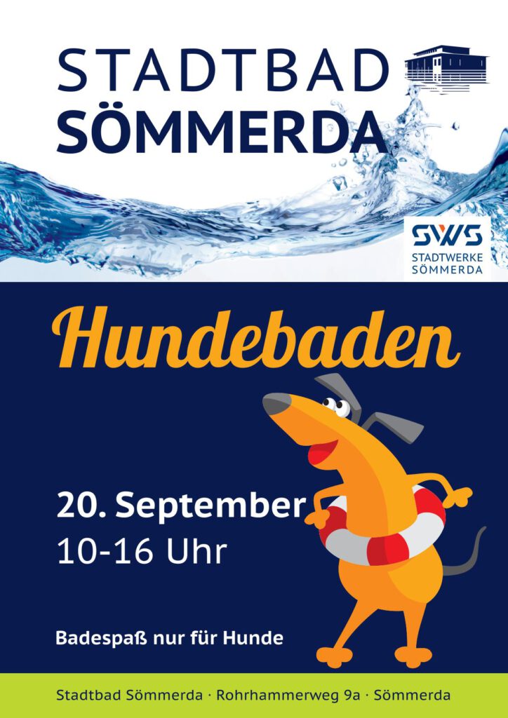 Ein Extra für Vierbeiner im Stadtbad Nach Saisonende wird Nichtschwimmerbecken für Hundebaden freigegeben